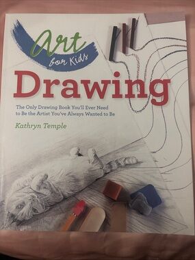 Art for Kids Drawing Book - White Cover (White)
